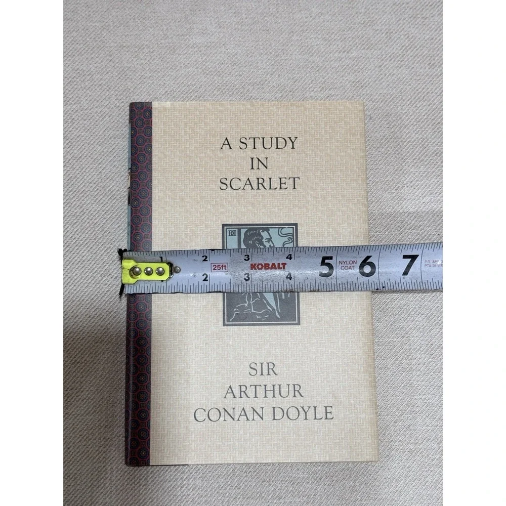 A Study In Scarlett Sherlock Holmes Sir Arthur Conan Doyle Hardcover 1994